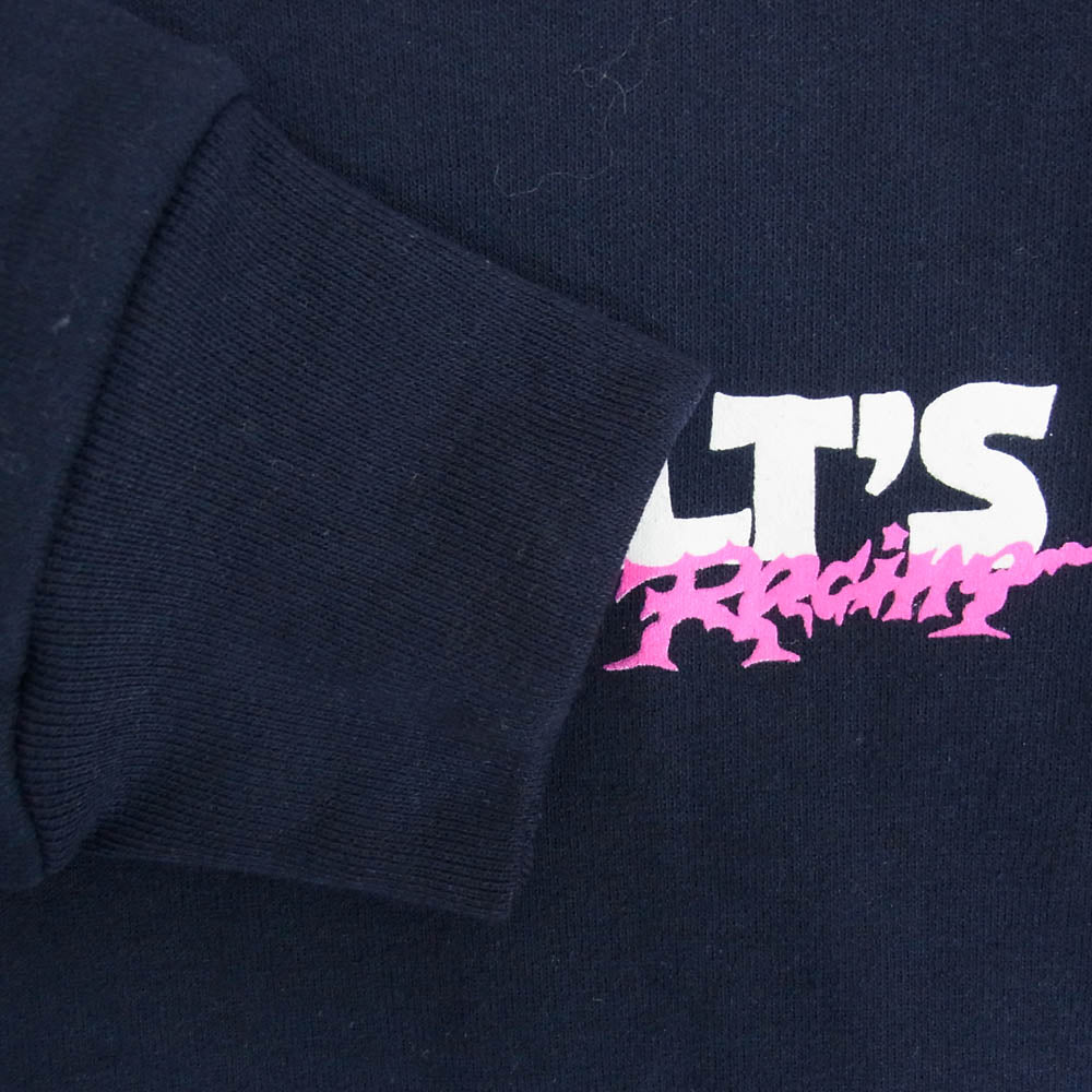 Champion チャンピオン WALT’S BAR RACING ワルツ バー レーシング スウェット ネイビー系 M【中古】