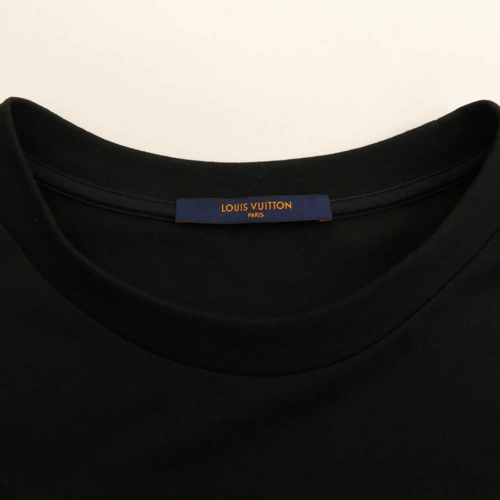 LOUIS VUITTON ルイ・ヴィトン 22SS RM221 NPG HKY46W Gradation Mnogram Tee グラディエント モノグラム Tシャツ 半袖カットソー ブラック系 XXL【中古】