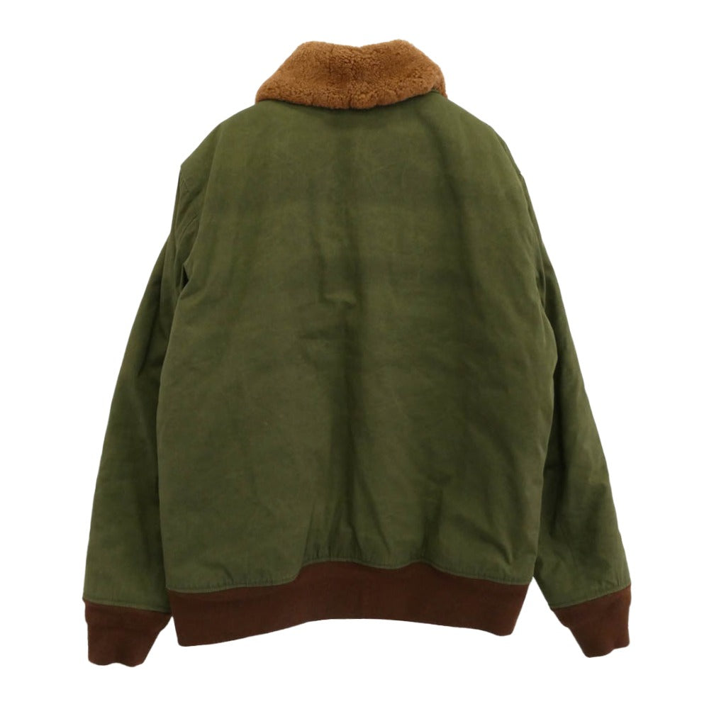 サノバチーズ SC1720-JK07 OMBER JKT ボンバー ジャケット カーキ系 L【中古】