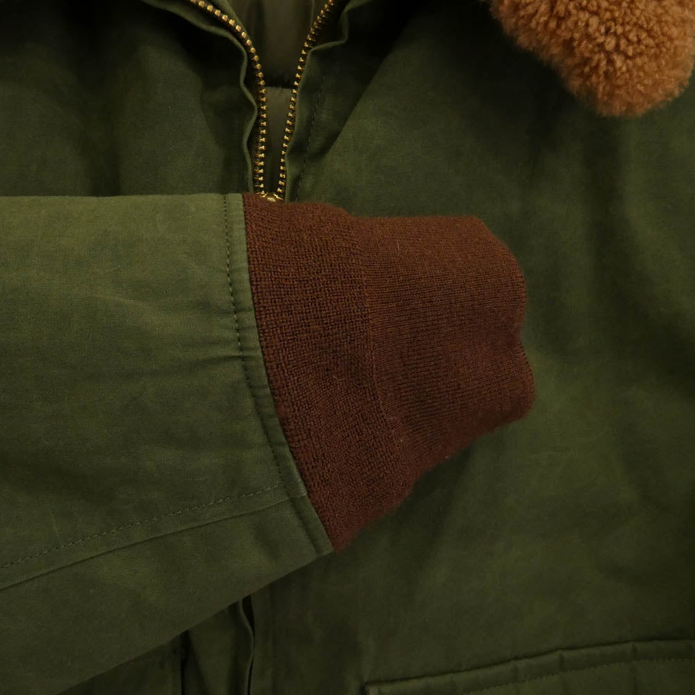 サノバチーズ SC1720-JK07 OMBER JKT ボンバー ジャケット カーキ系 L【中古】