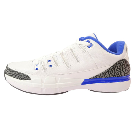NIKE ナイキ DV9367-100 Zoom Vapor Air Jordan 3 Racer Blue ズームヴェイパー エアジョーダン3 レーサーブルー スニーカー ホワイト系 28.5cm【新古品】【未使用】【中古】