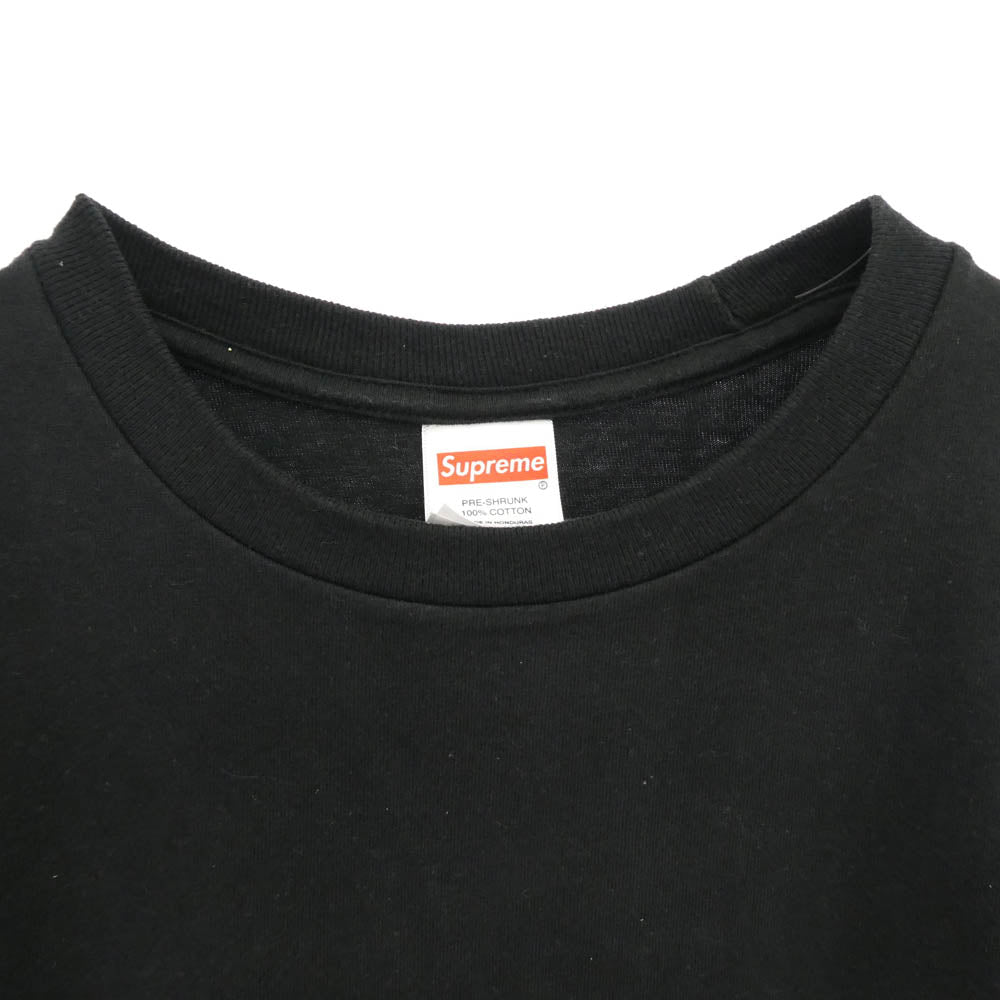 Supreme シュプリーム 25AW DEVOTION TEE ディヴォーション プリント クルーネック 半袖 Tシャツ ブラック系 M【中古】