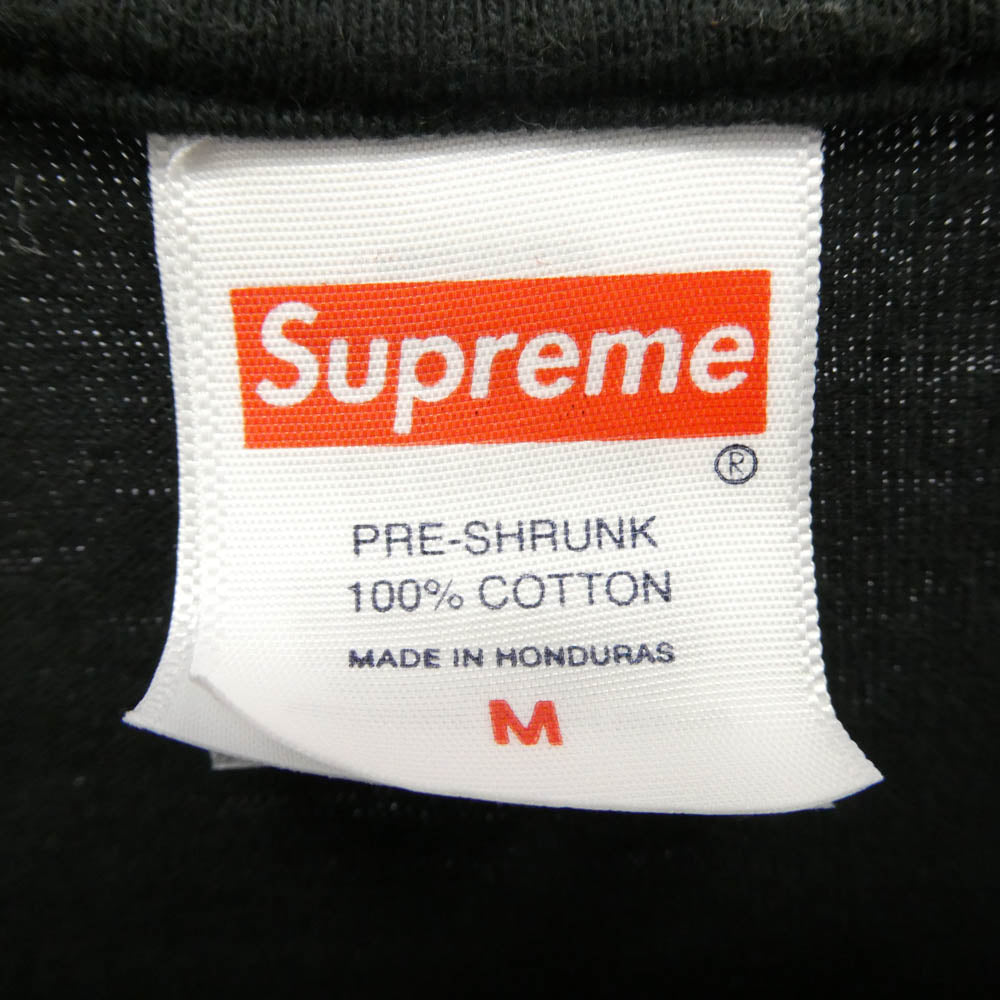 Supreme シュプリーム 25AW DEVOTION TEE ディヴォーション プリント クルーネック 半袖 Tシャツ ブラック系 M【中古】