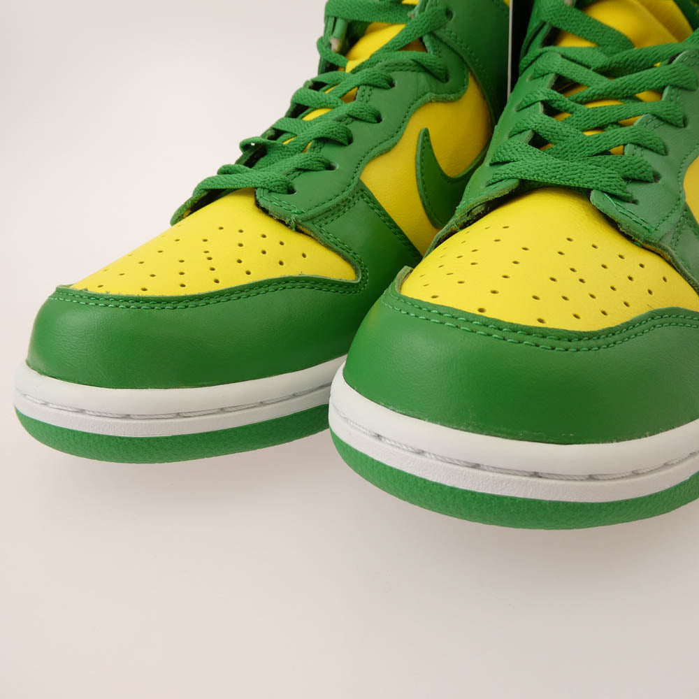 Supreme シュプリーム 22SS DN3741-700 DUNK HIGH BY ANY MEANS ダンク バイ エニー ミーンズ ハイカット スニーカー グリーン系 イエロー系 27.5cm【極上美品】【中古】