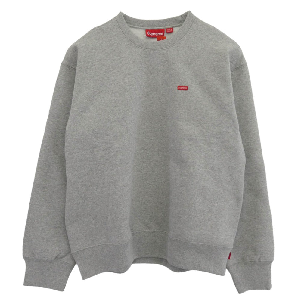 Supreme シュプリーム 25AW Small Box Crewneck スモール ボックス クルーネック スウェット グレー系 M【極上美品】【中古】