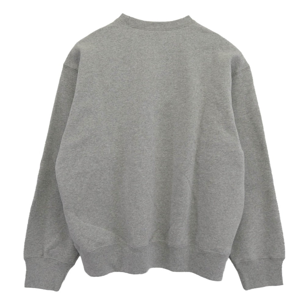 Supreme シュプリーム 25AW Small Box Crewneck スモール ボックス クルーネック スウェット グレー系 M【極上美品】【中古】