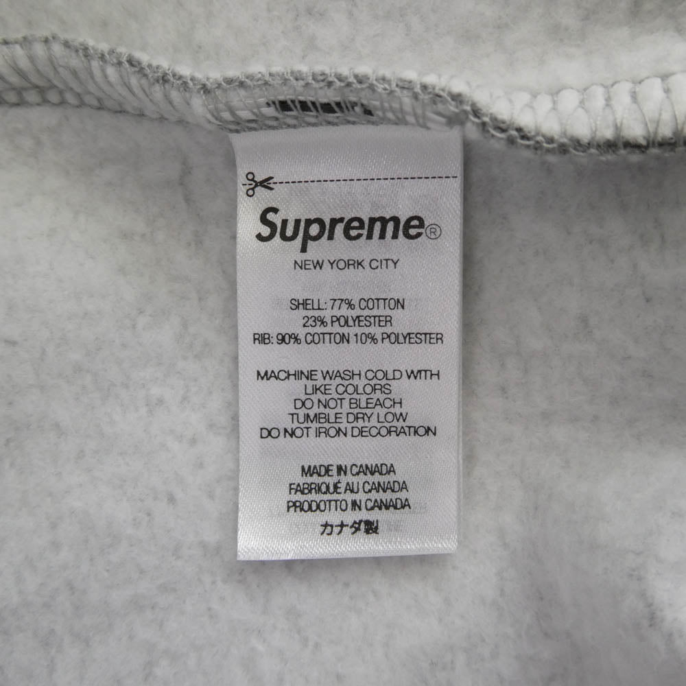 Supreme シュプリーム 25AW Small Box Crewneck スモール ボックス クルーネック スウェット グレー系 M【極上美品】【中古】