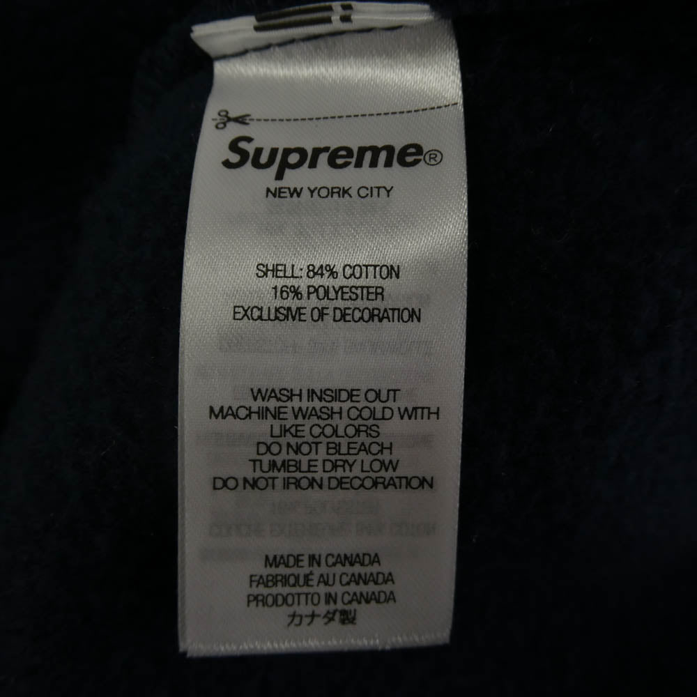 Supreme シュプリーム 24AW Kate Moss Hooded Sweatshirt ケイトモス フーデッド スウェットシャツ パーカー ネイビー系 S【美品】【中古】