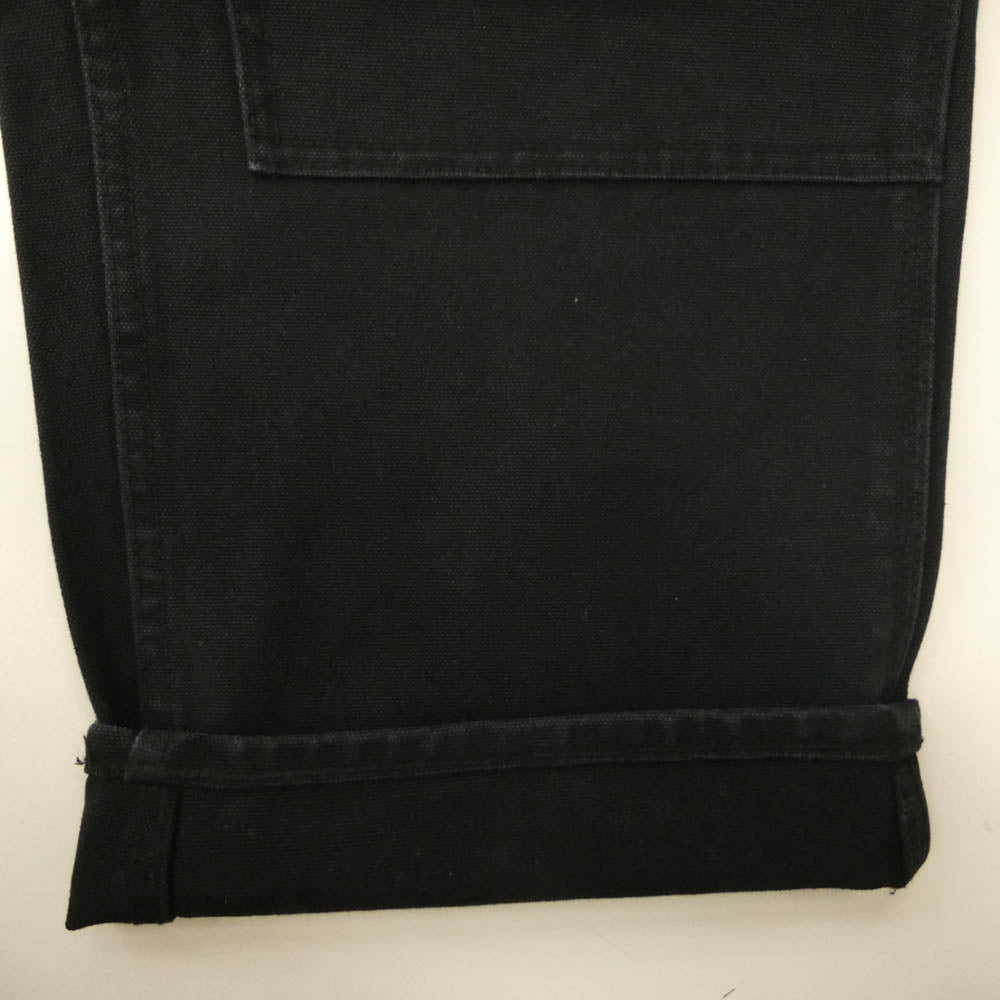 Supreme シュプリーム 25SS Old English Double Knee Painter Pant オールド イングリッシュ ダブル ニー ペインター パンツ ブラック系 32【極上美品】【中古】