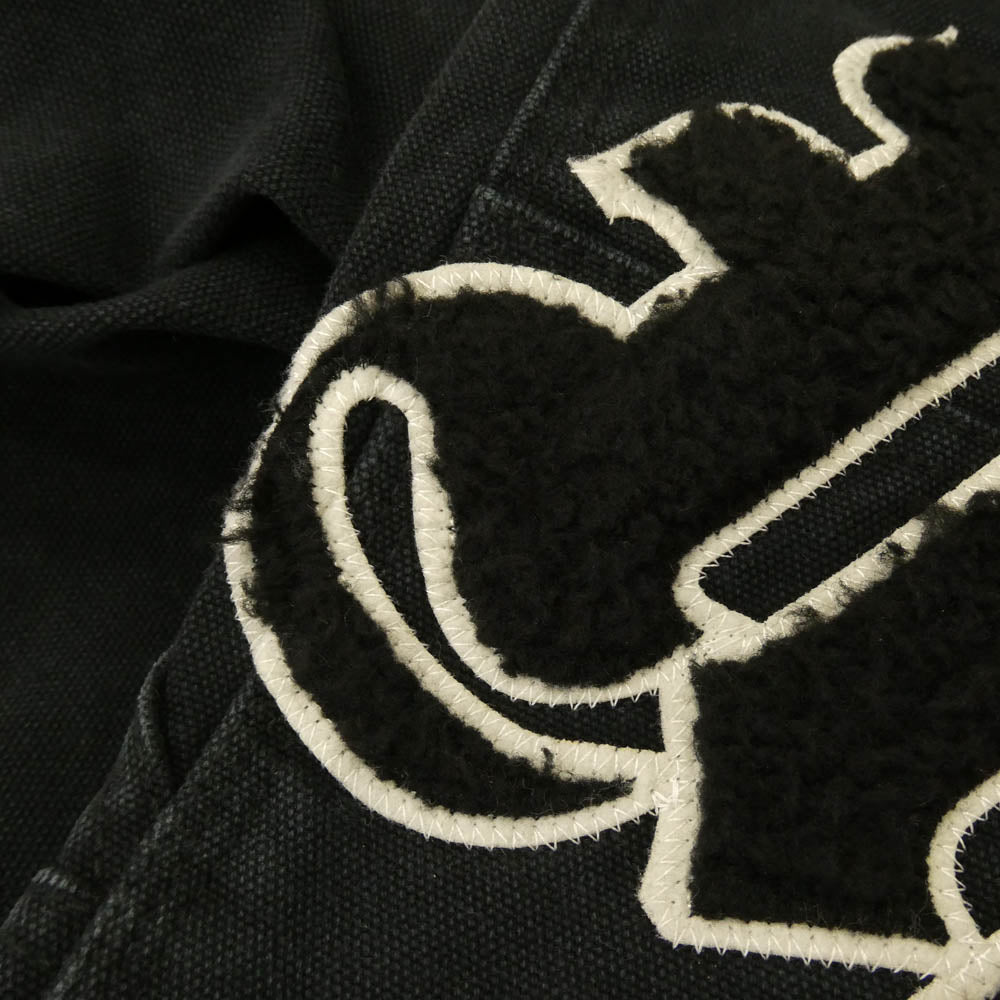 Supreme シュプリーム 25SS Old English Double Knee Painter Pant オールド イングリッシュ ダブル ニー ペインター パンツ ブラック系 32【極上美品】【中古】