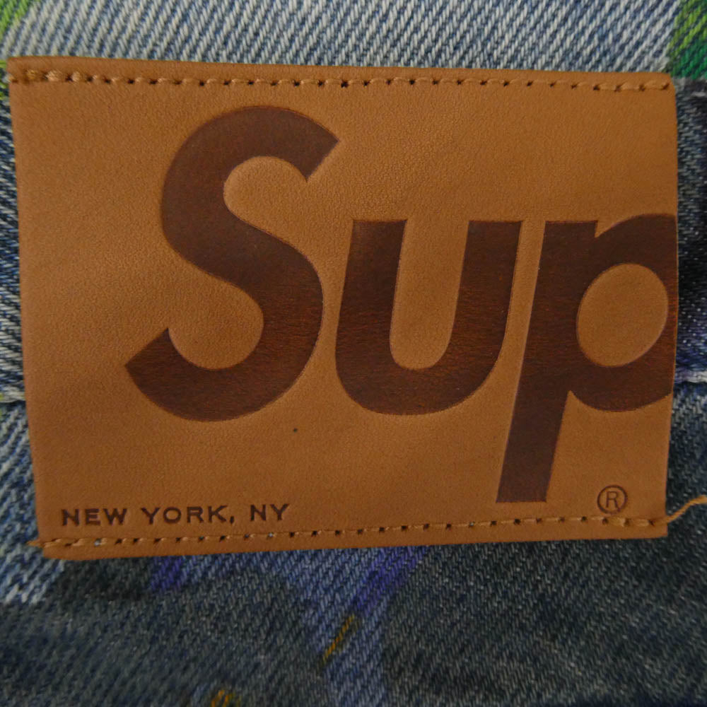 Supreme シュプリーム 25AW All Dogs Go To Heaven Loose Fit Jean オール ドッグ ゴー トゥ ヘブン デニムパンツ インディゴブルー系 32【美品】【中古】