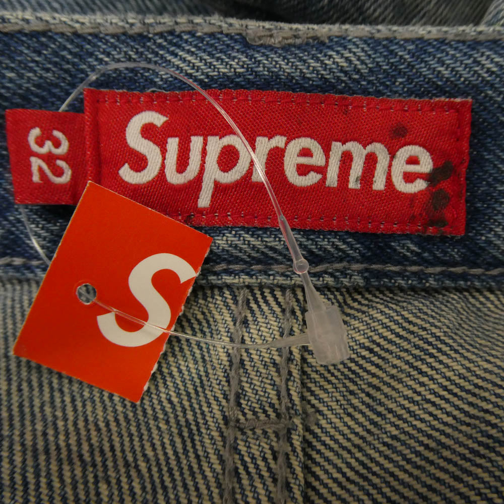 Supreme シュプリーム 25AW All Dogs Go To Heaven Loose Fit Jean オール ドッグ ゴー トゥ ヘブン デニムパンツ インディゴブルー系 32【美品】【中古】