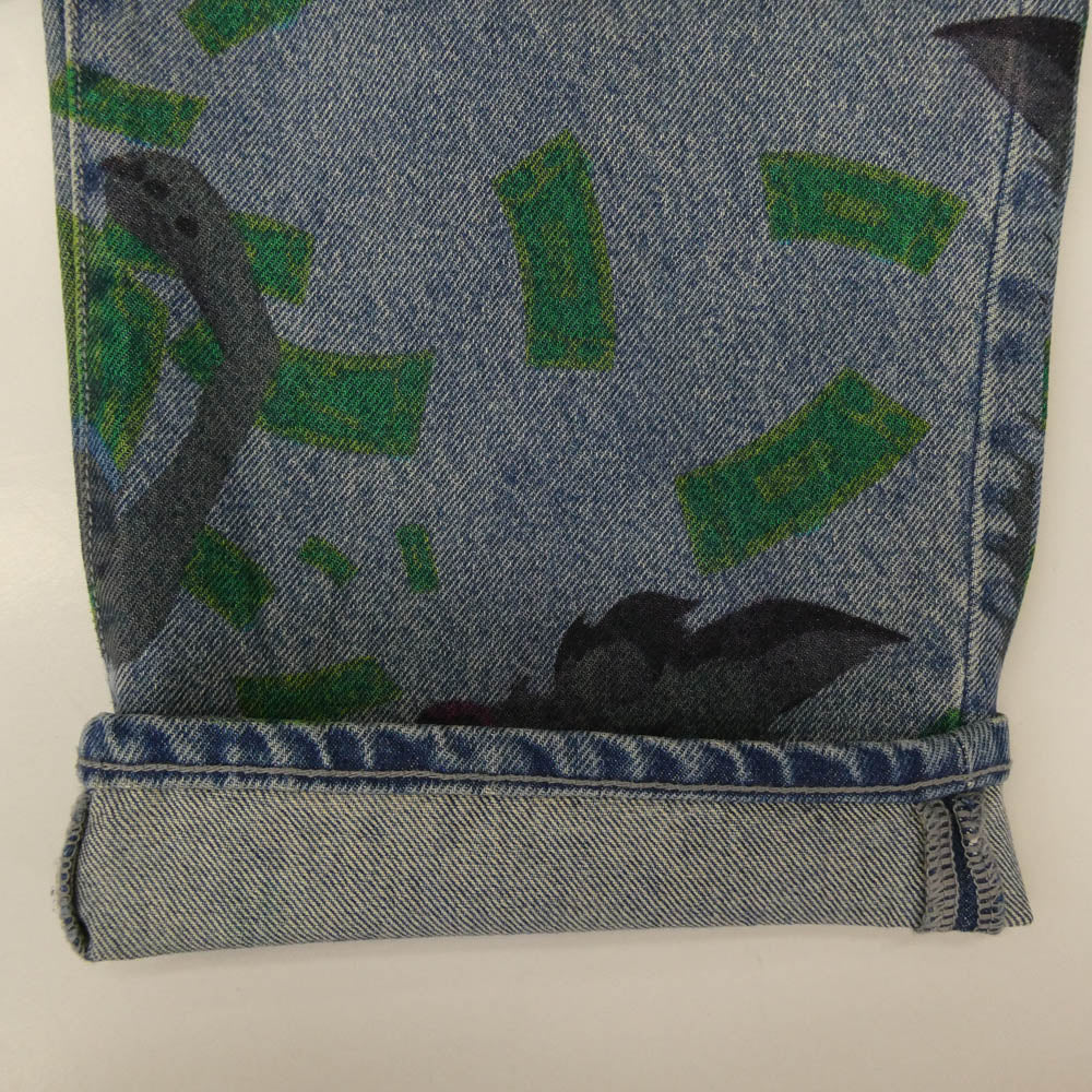 Supreme シュプリーム 25AW All Dogs Go To Heaven Loose Fit Jean オール ドッグ ゴー トゥ ヘブン デニムパンツ インディゴブルー系 32【美品】【中古】