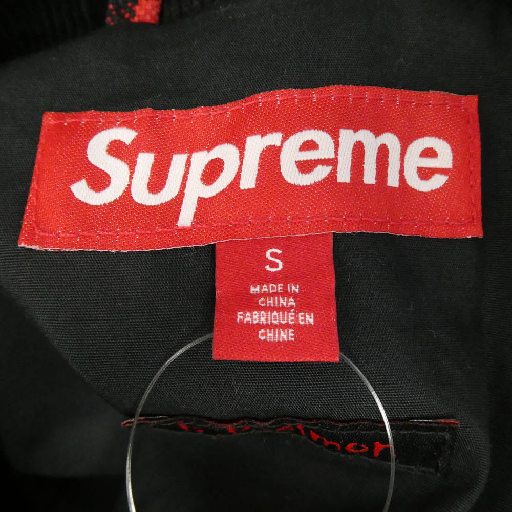 Supreme シュプリーム 25AW b.b. Simon Quilted Work Jacket Plaid ビービーサイモン キルテッド ワークジャケット レッド系 S【極上美品】【中古】