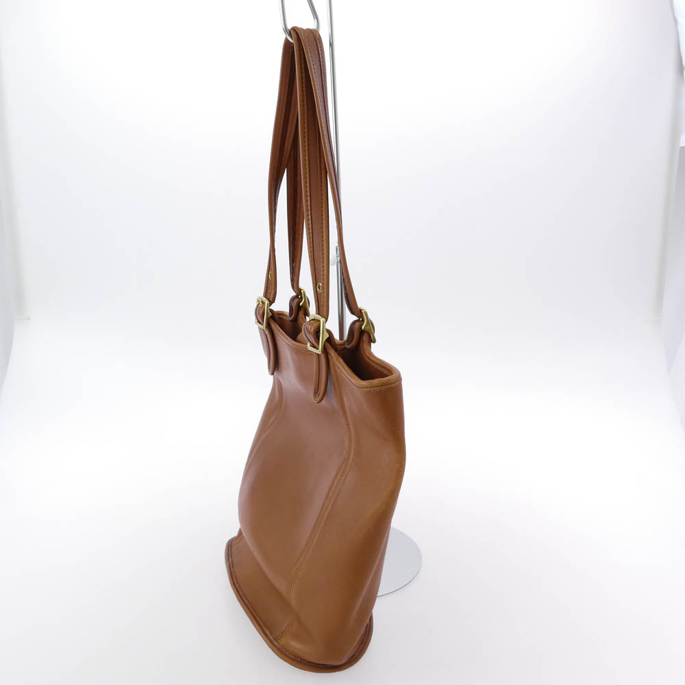 COACH コーチ 9090 OLD オールド レザー トート ショルダー バッグ ブラウン系【中古】