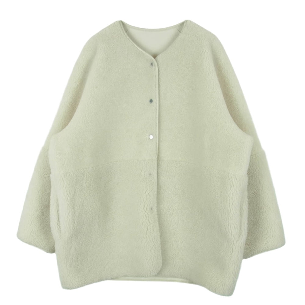 ビューティーアンドユース 1625-699-5312 UNITED ARROWS ユナイテッドアローズ ボア フェイクムートン ジャケット オフホワイト系 サイズ表記なし【中古】