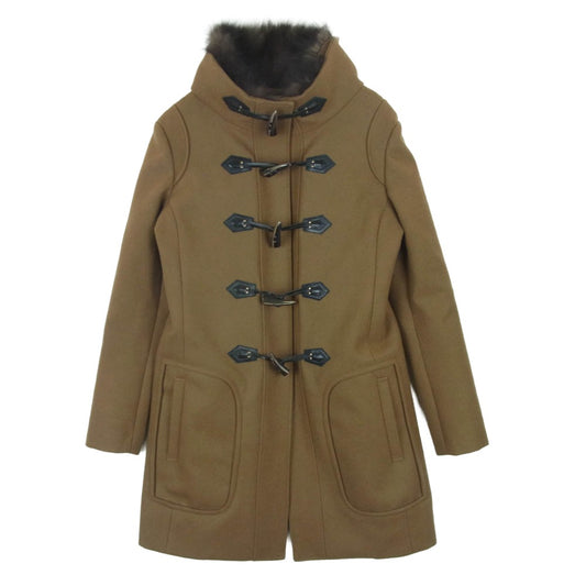 ミュラーオブヨシオクボ MLF12715SB BARNEYS NEWYORK バーニーズニューヨーク 着脱可能ファーカラー付属 ダッフル コート ブラウン系 38【中古】