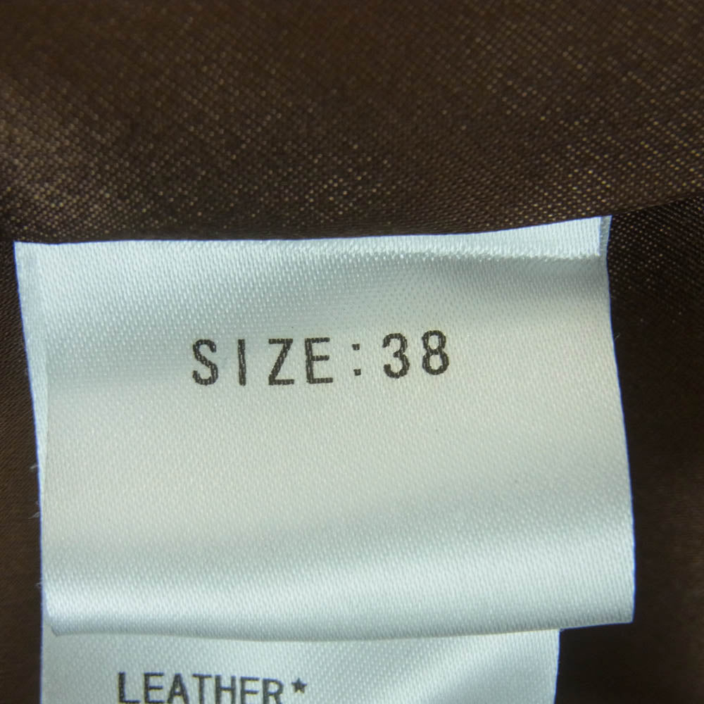 ミュラーオブヨシオクボ MLF12715SB BARNEYS NEWYORK バーニーズニューヨーク 着脱可能ファーカラー付属 ダッフル コート ブラウン系 38【中古】