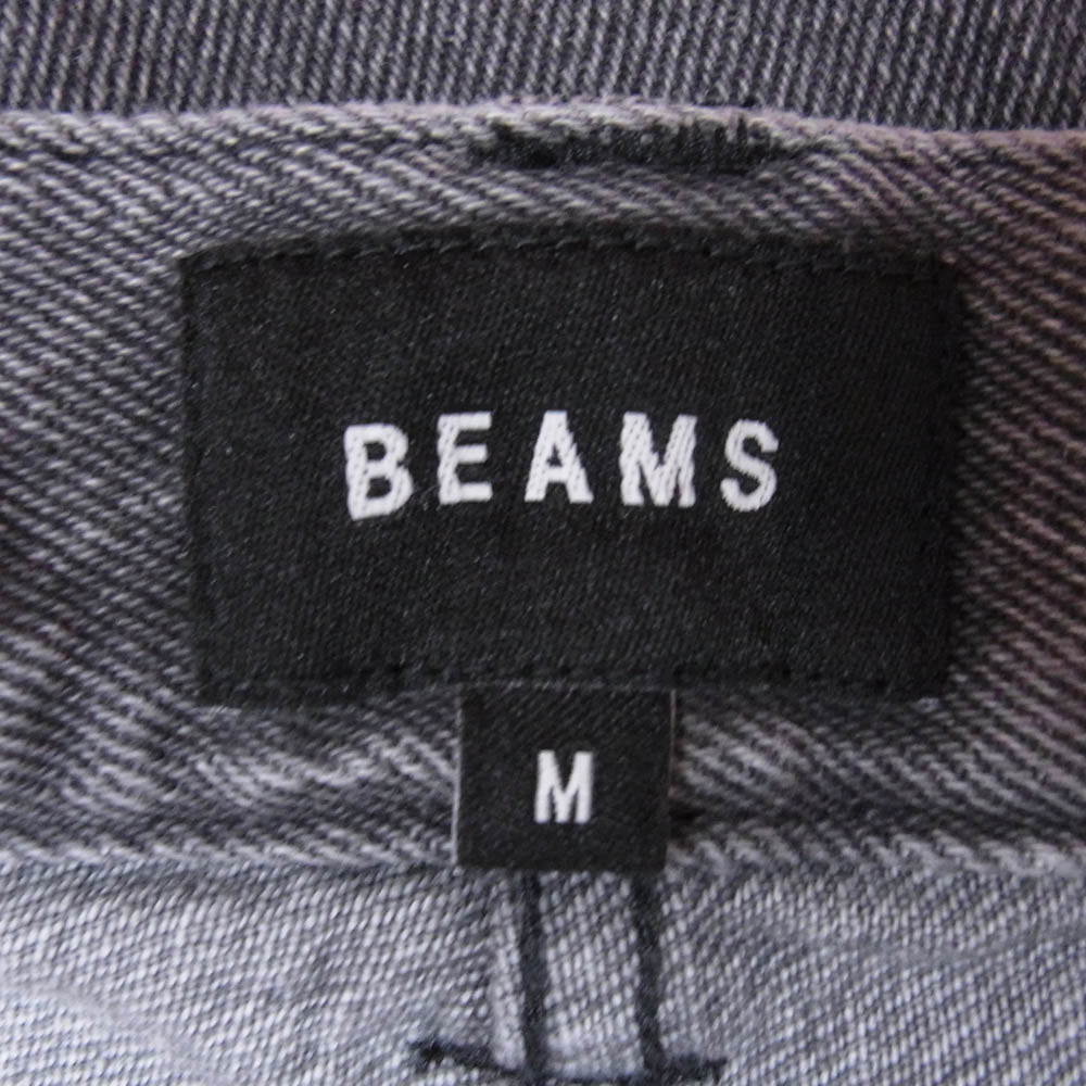 BEAMS ビームス 243M40BM01 × Dickies ディッキーズ 別注 Denim Painter Pants デニムペインターパンツ グレー系 M【中古】