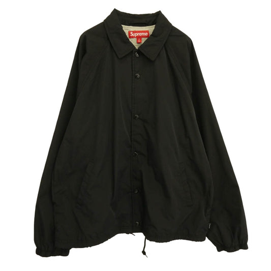 Supreme シュプリーム 25AW Old English Arc Coaches Jacket オールド イングリッシュ アーチ ロゴ コーチ ジャケット ブルゾン ブラック系 M【美品】【中古】