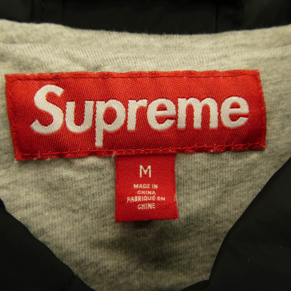 Supreme シュプリーム 25AW Old English Arc Coaches Jacket オールド イングリッシュ アーチ ロゴ コーチ ジャケット ブルゾン ブラック系 M【美品】【中古】