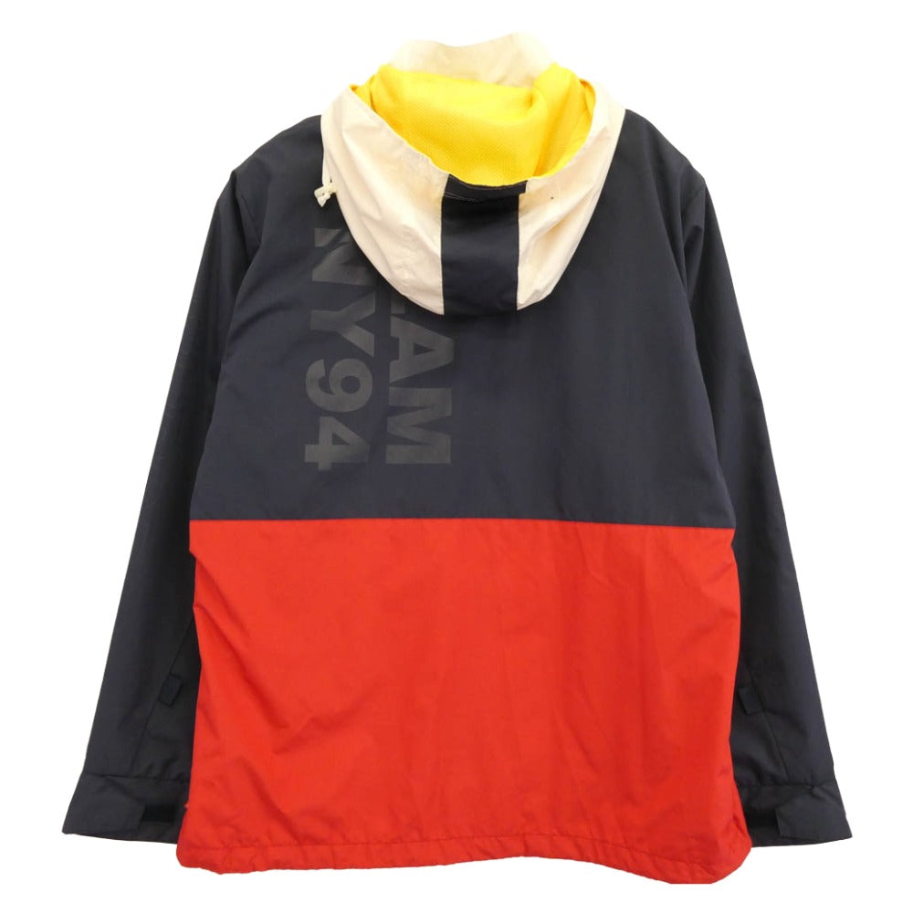 Supreme シュプリーム 07SS TEAM NY 94 フーデッド ナイロンジャケット マルチカラー系 XL【中古】