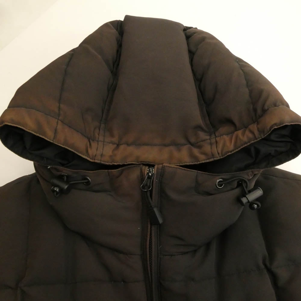 Supreme シュプリーム 14AW ワングラム期 Iridescent Puffy Vest スモールボックスロゴ フーデッド ダウン ベスト ブラック系 M【中古】