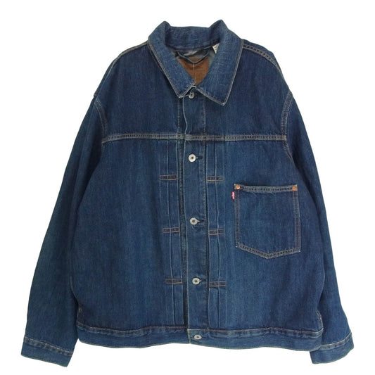 Levi's リーバイス S110784 PREMIUM 1ST プレミアム ファースト デニムジャケット インディゴブルー系 XL【中古】