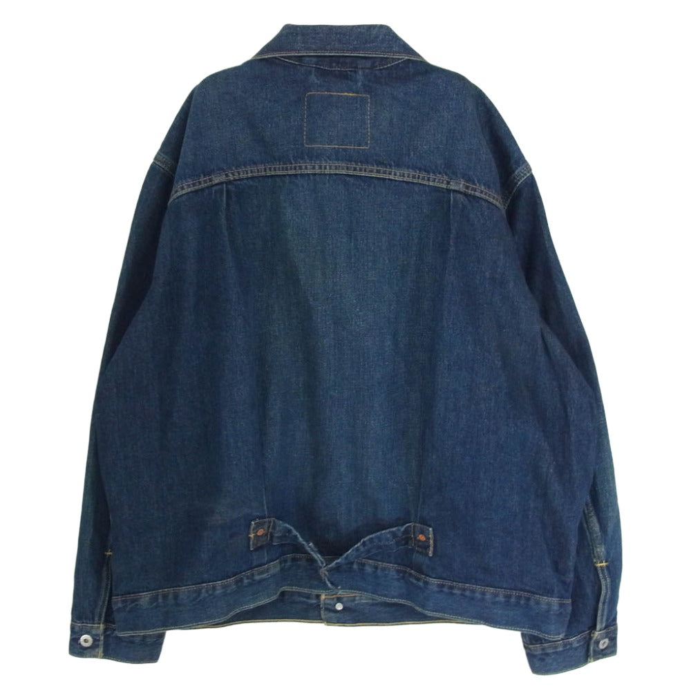 Levi's リーバイス S110784 PREMIUM 1ST プレミアム ファースト デニムジャケット インディゴブルー系 XL【中古】