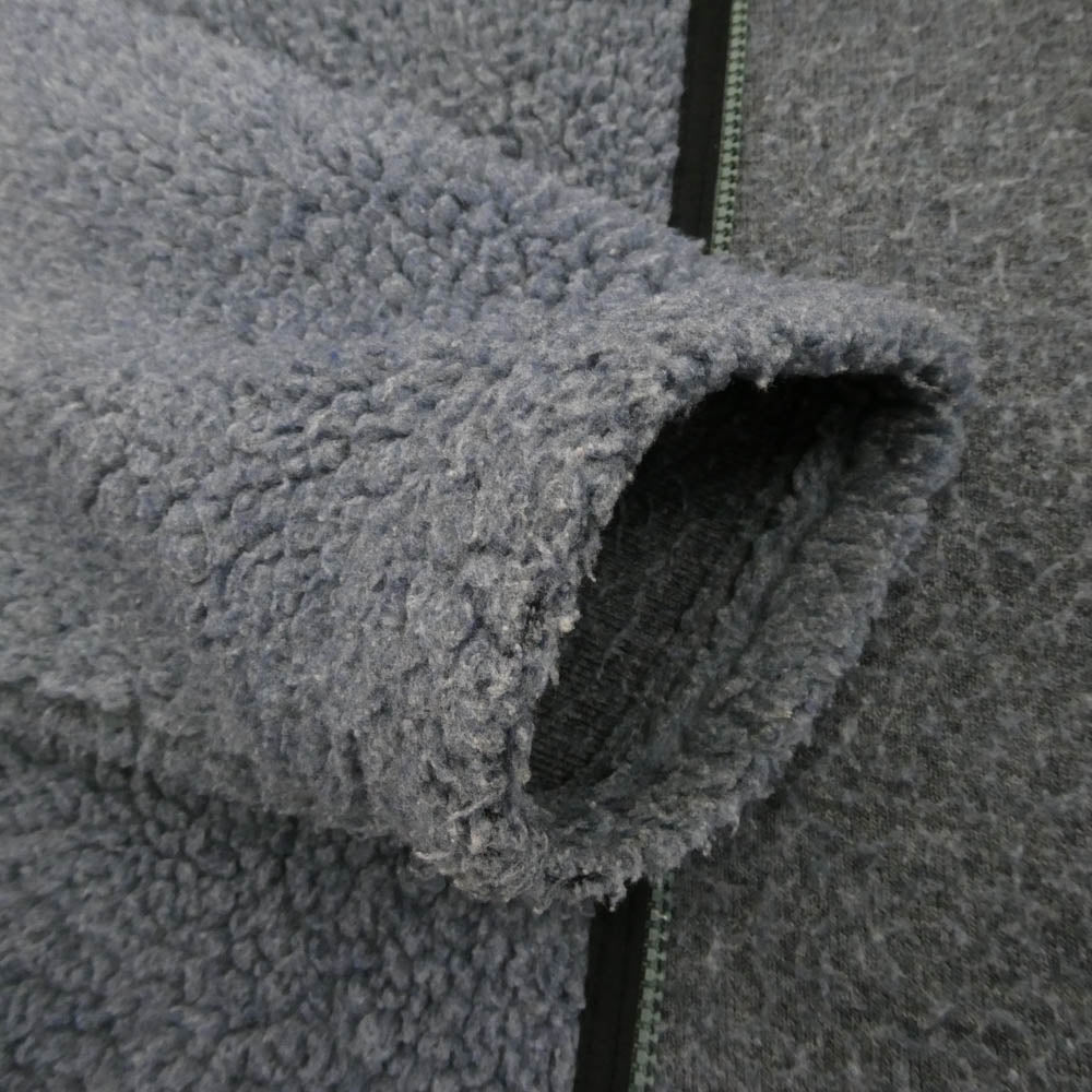 Supreme シュプリーム 初期タグ USA製 90s～00s ジップアップ フリースジャケット ライトブルー系 M【中古】