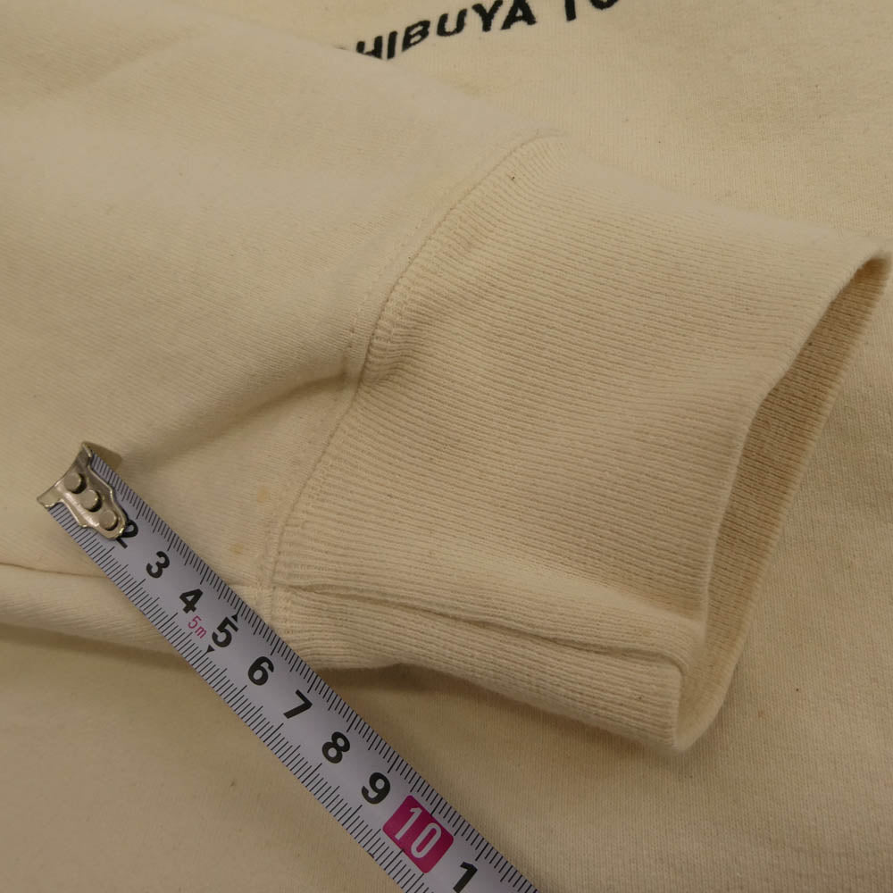 Supreme シュプリーム 22AW 渋谷店限定 Shop Small Box Crewneck スモールボックスロゴ クルーネック スウェット トレーナー ホワイト系【中古】