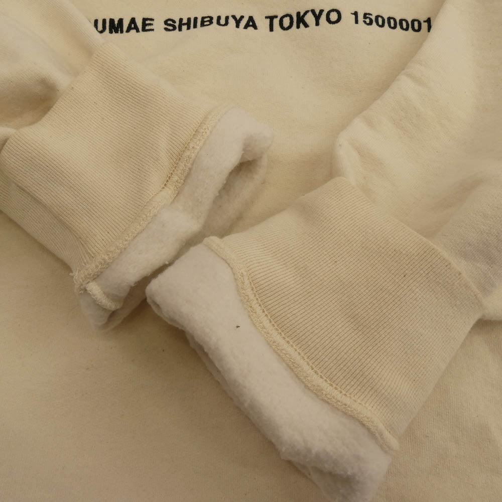 Supreme シュプリーム 22AW 渋谷店限定 Shop Small Box Crewneck スモールボックスロゴ クルーネック スウェット トレーナー ホワイト系【中古】