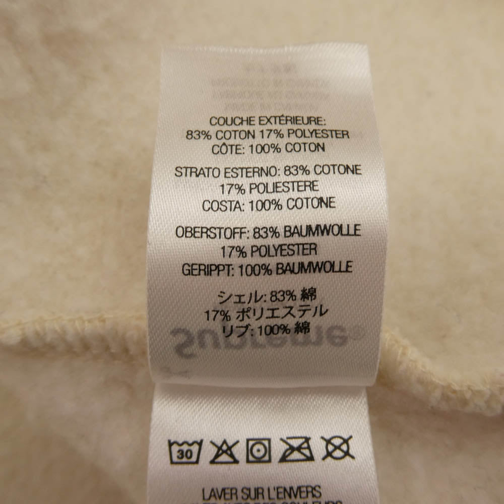 Supreme シュプリーム 22AW 渋谷店限定 Shop Small Box Crewneck スモールボックスロゴ クルーネック スウェット トレーナー ホワイト系【中古】