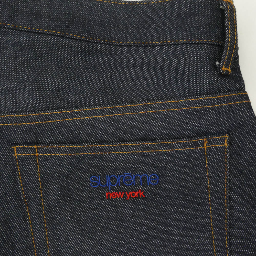 Supreme シュプリーム RIGID BAGGY JEAN リジッド バギー ジーンズ デニムパンツ ネイビー系 32【中古】