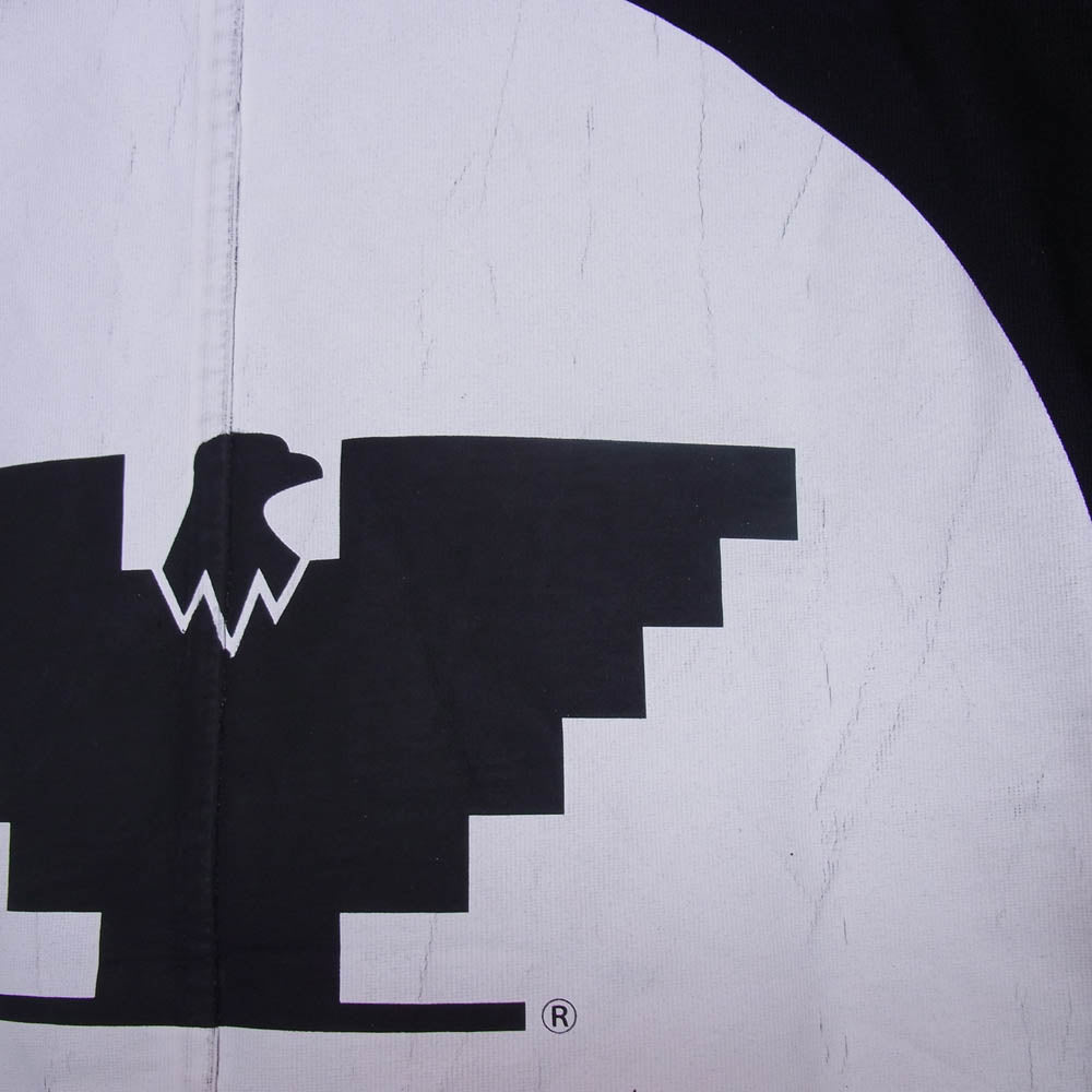 Rick Owens リックオウエンス 20SS RR20S7282-BAEP9 TECUATL期 テクアトル期 UFW バックプリント クルーネック 半袖 Tシャツ カットソー ブラック系 S【中古】