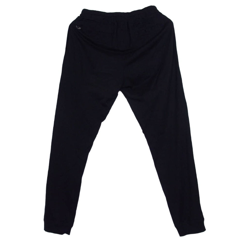 Rick Owens リックオウエンス CM02C9242-CHJEG × CHAMPION チャンピオン JOGGERS PANTS ロゴ刺繍 フルレングス ジョガーパンツ ブラック系 M【中古】