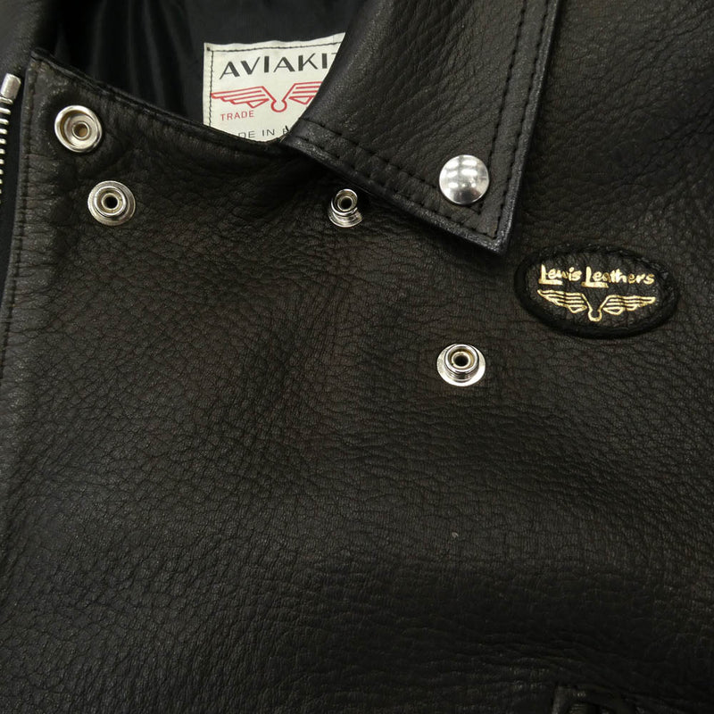 ジャケット・アウター Lewis Leathers THE REALMcCOY'S Lightning Lewis Leathers×THE REAL McCOY'S 「LIGHTNING」ディアスキンダブル