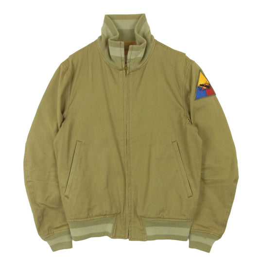 marka マーカ 10SS M10A-02BL01C DECK JACKET ワッペン ジャケット ブルゾン 日本製 カーキ系 サンドベージュ系 1【中古】
