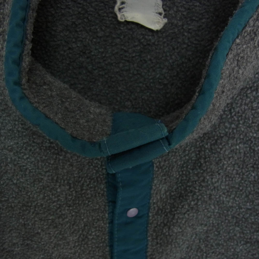 L.L.Bean エルエルビーン 80s フリース スナップ プルオーバー ジャケット ブルゾン グレー系 サイズ表記無【中古】