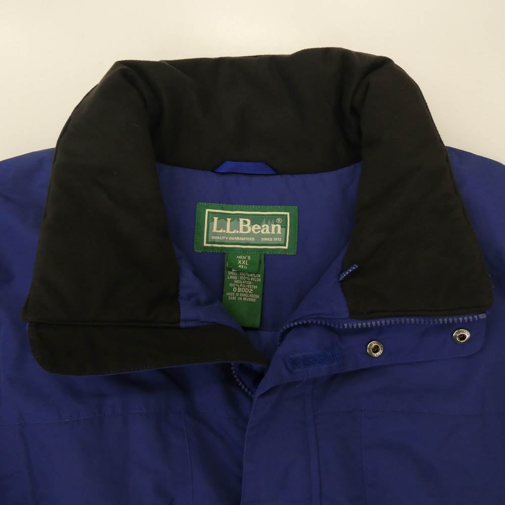 L.L.Bean エルエルビーン BDD2 Primaloft Ski Snow Jacket プリマロフト スキー スノー ジャケット マウンテン パーカー ブルー系 XXL【中古】