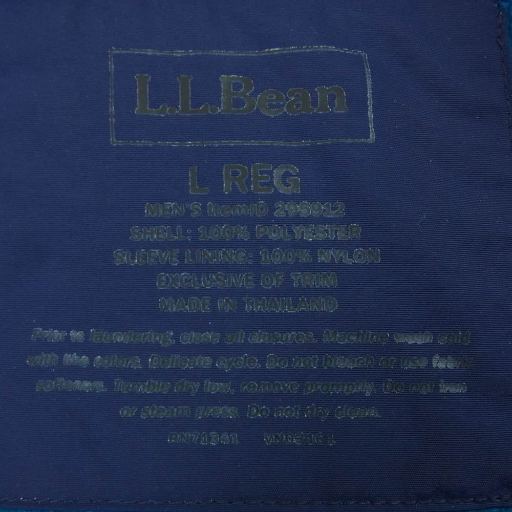 L.L.Bean エルエルビーン 295912 3WAY フリースライナー付属 ナイロン マウンテンパーカー ジャケット ネイビー系 L【中古】
