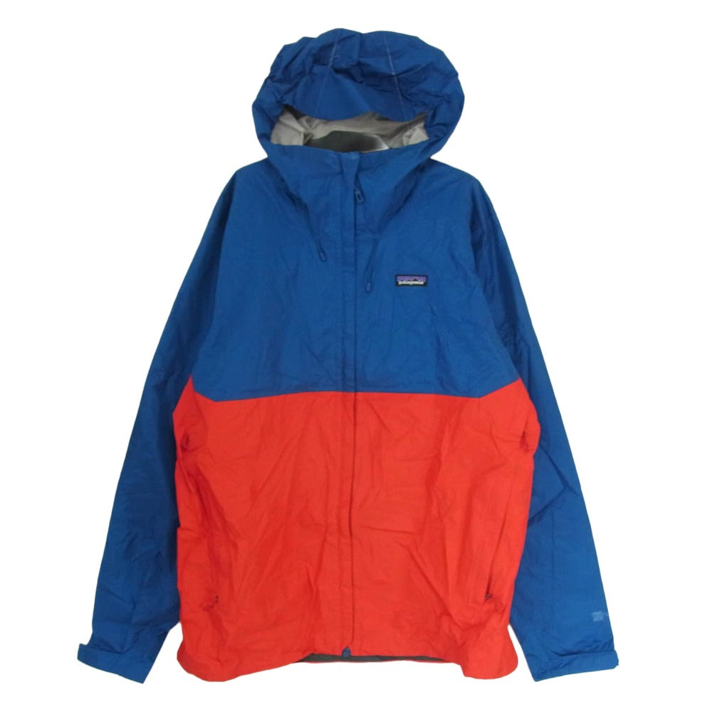 patagonia パタゴニア 19SS 83802 19年製 Torrentshell Jacket トレントシェル ナイロン ジップアップ ジャケット ブルー系 XL【中古】