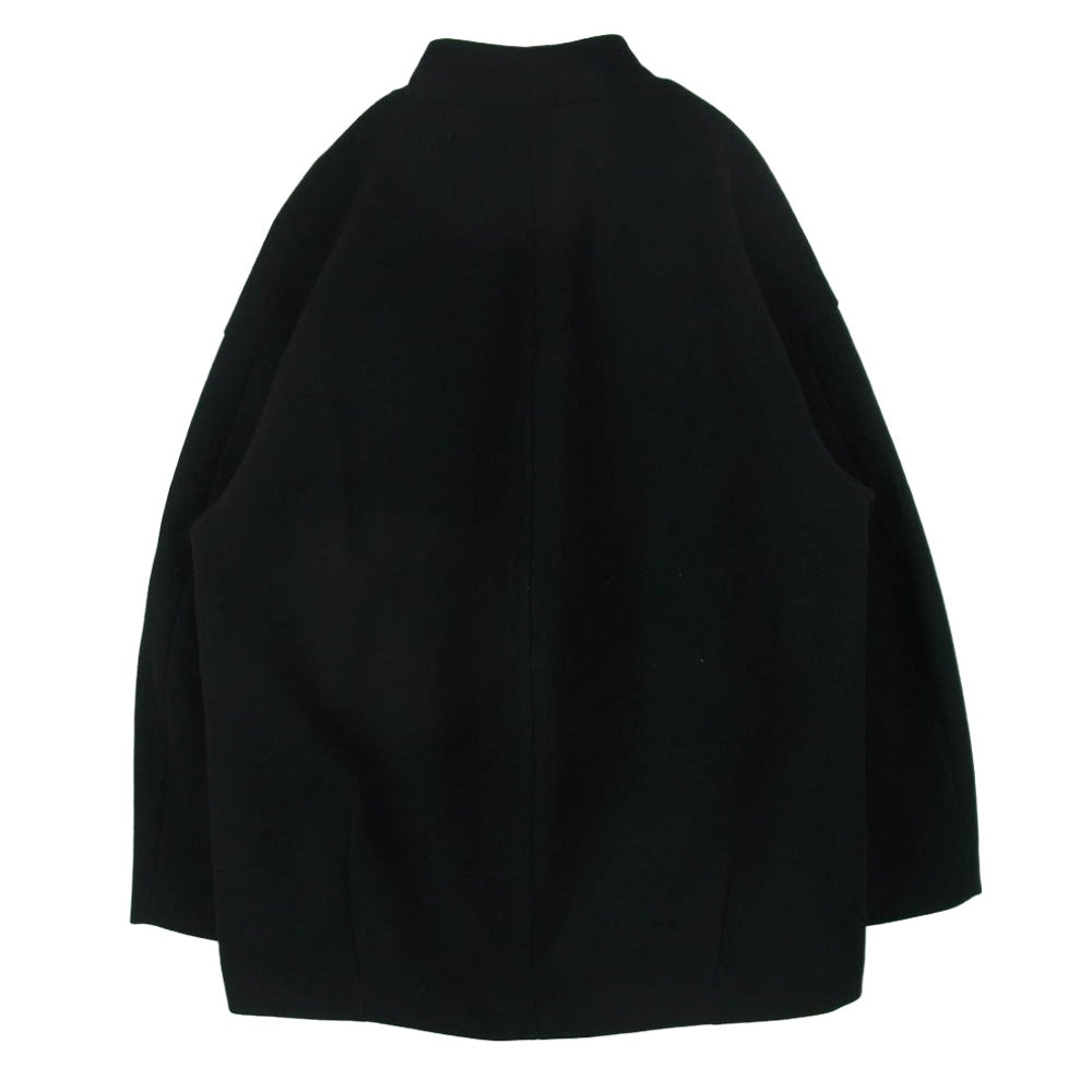 ケレン KJM23FJK1084 NO COLLAR EGG JACKET ノーカラー エッグ ジャケット 中国製 ブラック系 38【中古】
