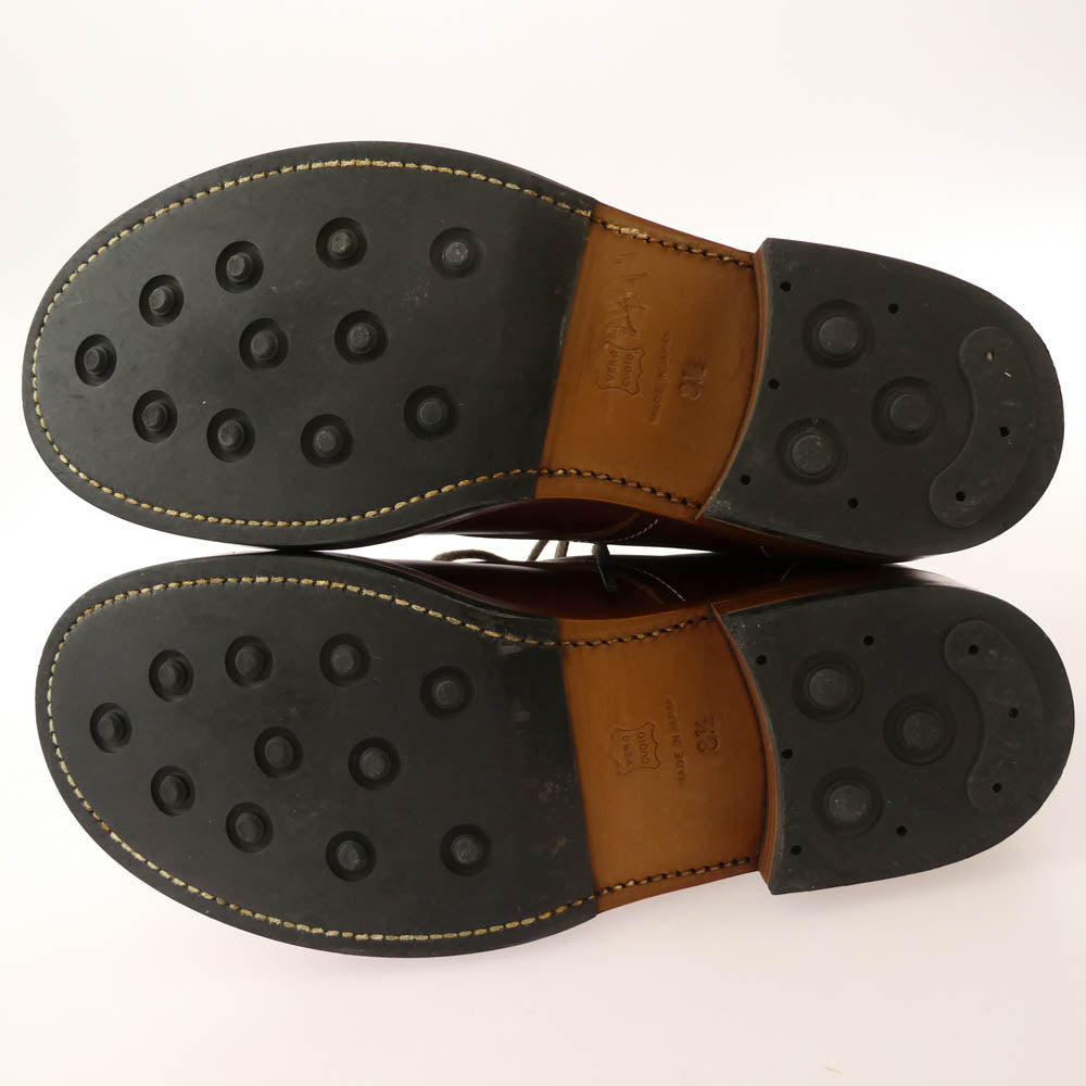 markaware マーカウェア レースアップ レザー ブーツ ワインレッド系 8.5【中古】