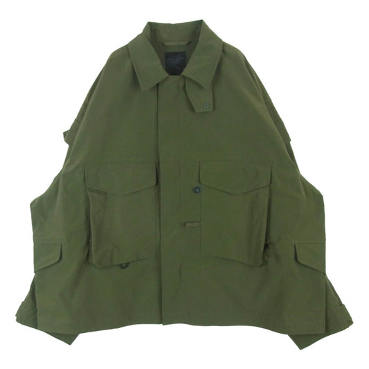 DAIWA PIER39 ダイワピア BJ-23021W TECH MIL BDU JACKET テック ミル リップストップ ジャケット グリーン系 M【中古】