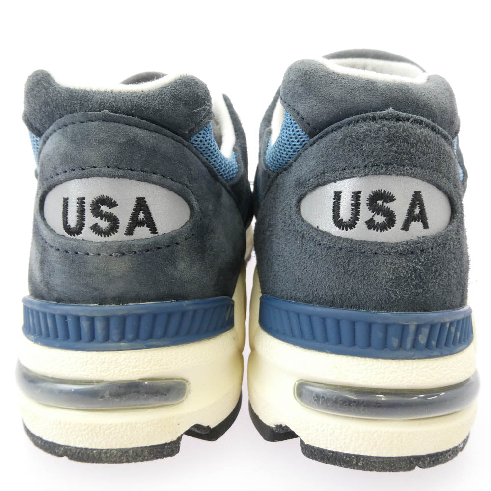 NEW BALANCE ニューバランス M990TB2 M990TB2 USA製 Castlerock GREY NAVY ローカット スニーカー 27cm【中古】