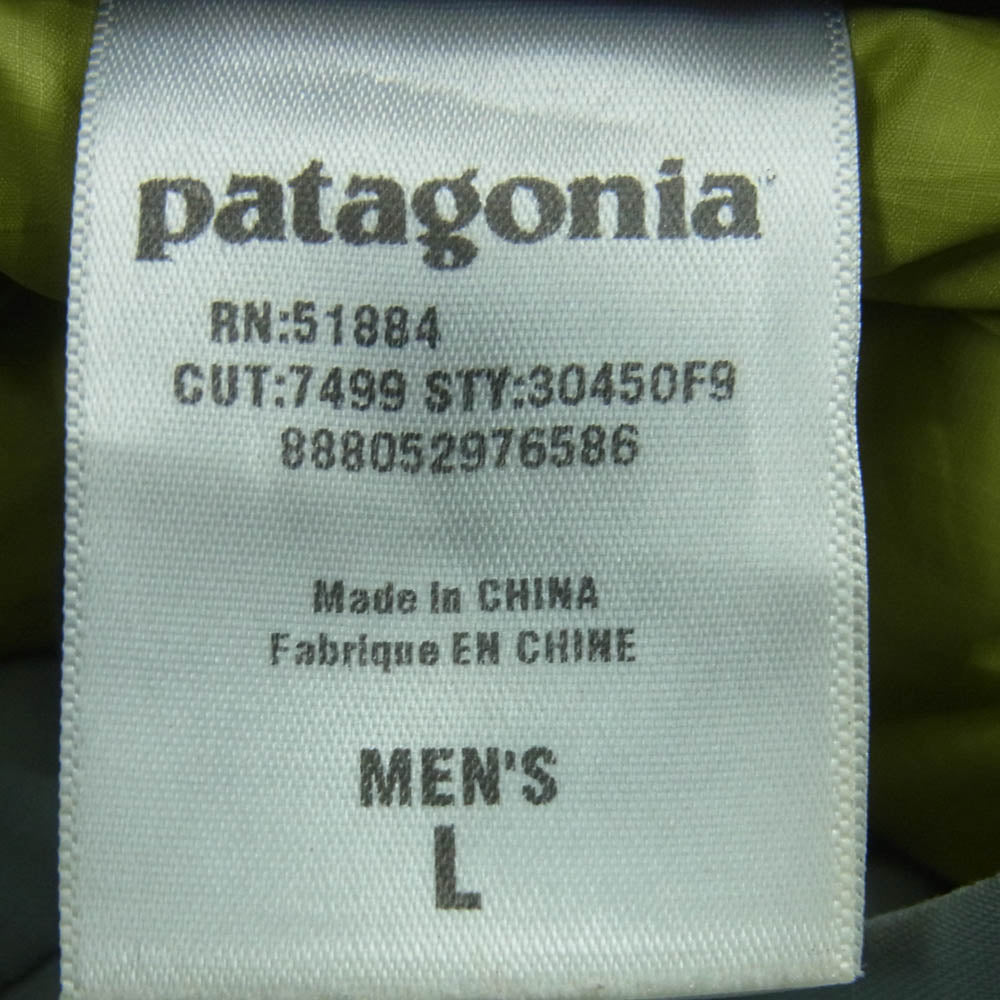 patagonia パタゴニア 09AW 30450 PRIMO DOWN JACKET プリモ ダウン ジャケット グレー系 ホワイト系 L【中古】