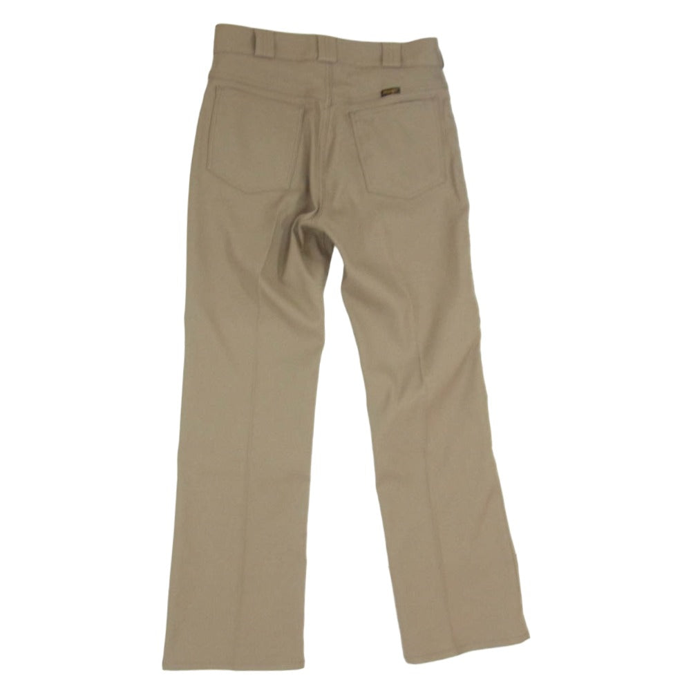 Wrangler ラングラー PULP別注 WRANCHER PANTS ランチャー テーパード ストレート スラックスパンツ ブラウン系 M【中古】