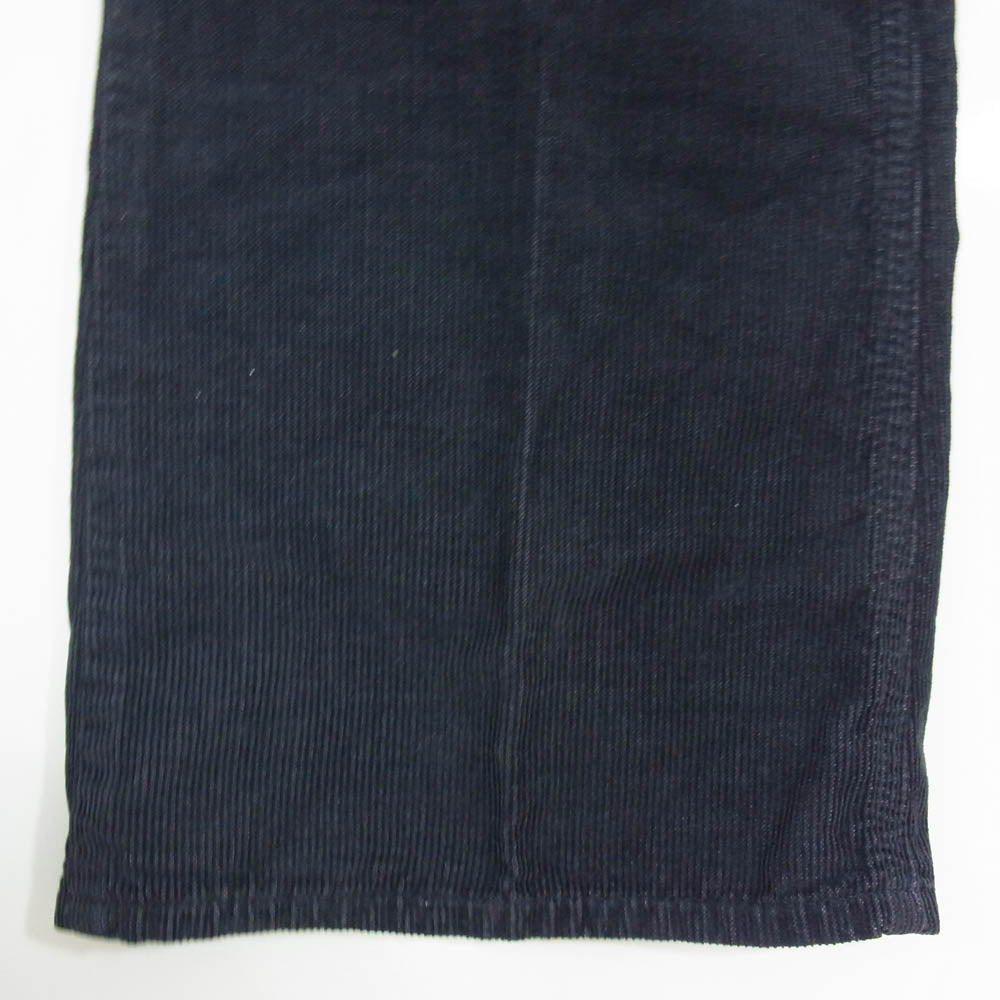 Wrangler ラングラー WS0162 FOLL EXCLUSIVE FOLL別注 CORDUROY FLARE TROUSER コーデュロイ フレア トラウザーズ パンツ ブラック系 M【中古】
