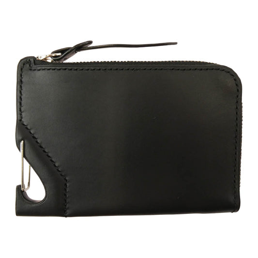 エドロバートジャドソン Topologie トポロジー 別注 utility L-zip purse ユーティリティ Lジップ L字ファスナー パース ウォレット ブラック系【極上美品】【中古】